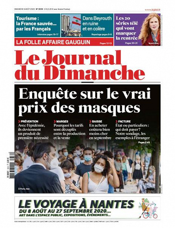 Le Journal du Dimanche - 9 Août 2020