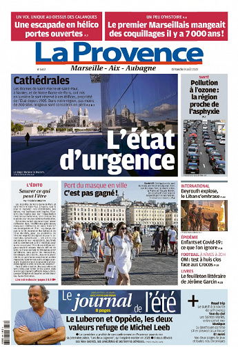 La Provence  Marseille - Dimanche 9 août 2020