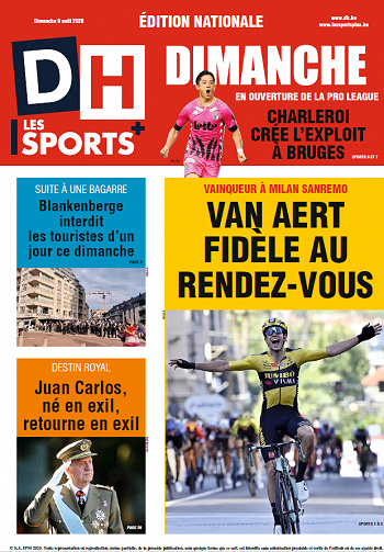 La Dernière Heure-Bruxelles - Dimanche 9 Août 2020
