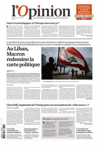 L’Opinion - 10 Août 2020