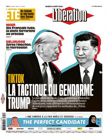 Libération du Mardi 11 Août 2020