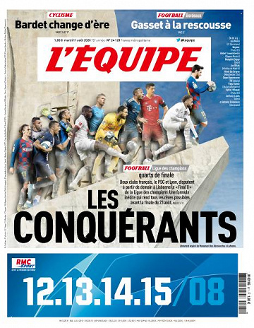 L’equipe du Mardi 11 Août 2020