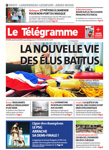 Le Télégramme Brest - Jeudi 13 août 2020