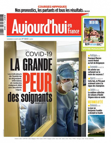 Aujourd’hui en France - 14 Août 2020