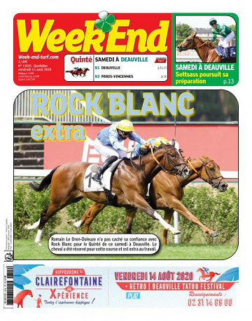 Week end du vendredi 14 aout 2020