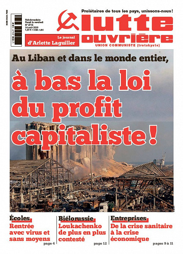Lutte Ouvrière N°2715 - 14 au 20 Août 2020