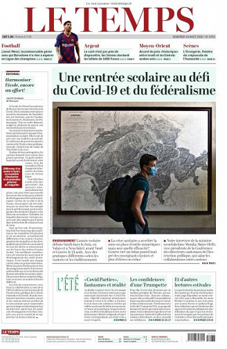 Le Temps - 14 Août 2020