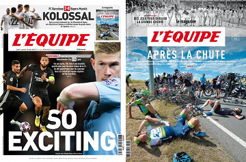 Pack L’Equipe + L’Equipe Magazine - Samedi 15 Août 2020