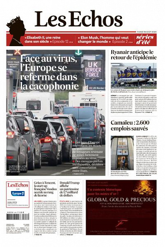 Les Echos du Mardi 18 Août 2020