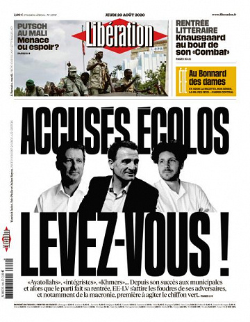 Libération du Jeudi 20 Août 2020