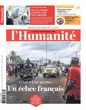 L’Humanite - 20 Août 2020