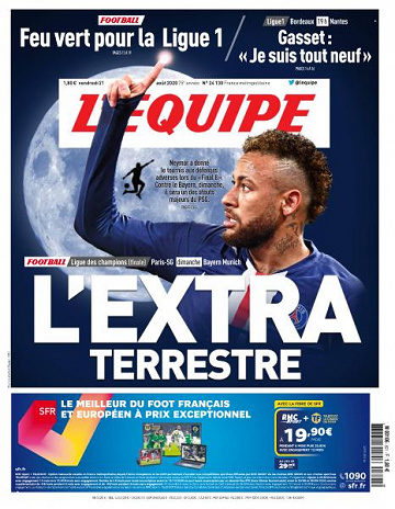 L’equipe du Vendredi 21 Août 2020
