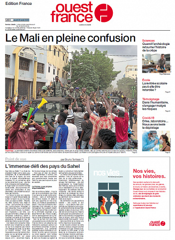 Ouest France - Edition France, Jeudi 20 août 2020