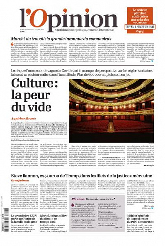 L’Opinion - 21 Août 2020