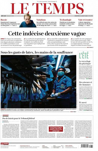 Le Temps - 21 Août 2020