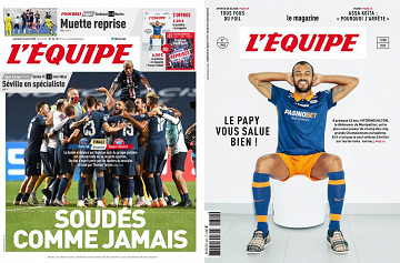 Pack L’Equipe + L’Equipe Magazine - Samedi 22 Août 2020