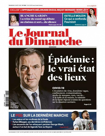Le Journal du Dimanche - 23 Août 2020