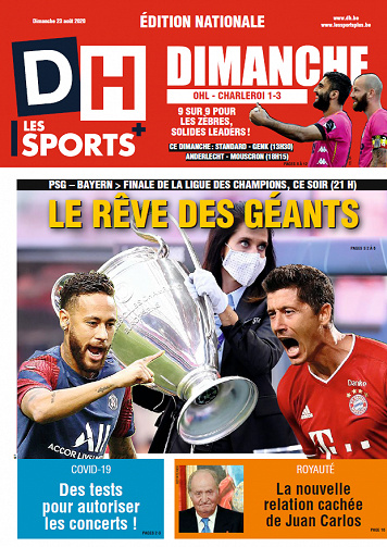 La Dernière Heure-Bruxelles - Dimanche 23 Août 2020