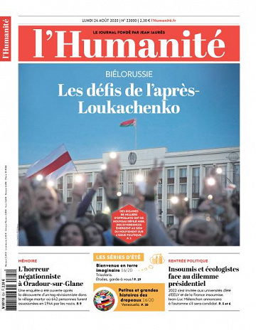 L’Humanite - 24 Août 2020