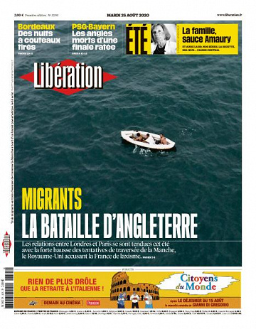 Libération du Mardi 25 Août 2020