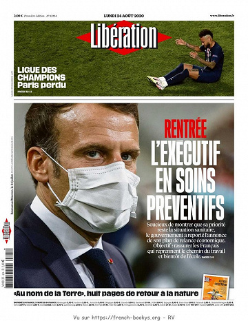 Libération - Lundi 24 Août 2020