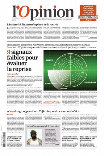 L’Opinion - 25 Août 2020