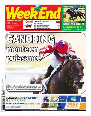 Week end du mercredi 26 août  2020