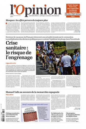 L’Opinion - 26 Août 2020