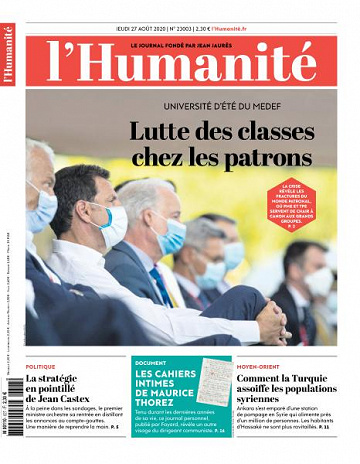 L’Humanite - 27 Août 2020