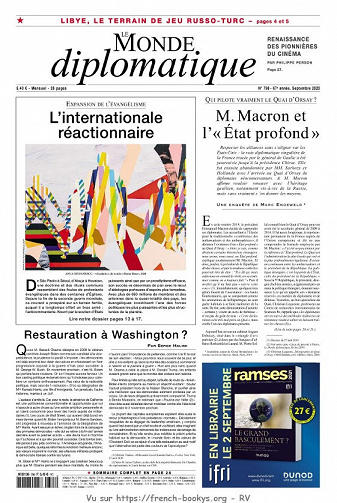 Le Monde Diplomatique N°798 - Septembre 2020