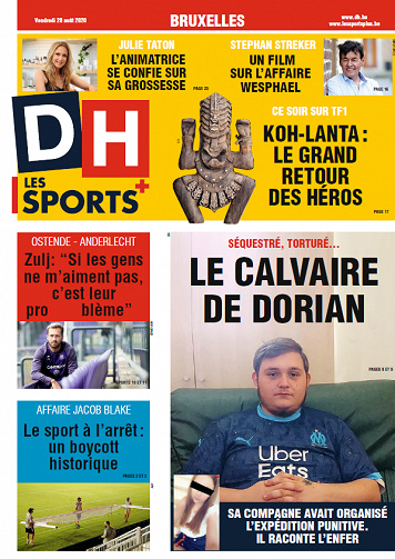 La Dernière Heure-Bruxelles - Vendredi 28 Août 2020