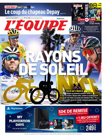 L’equipe du Samedi 29 Août 2020