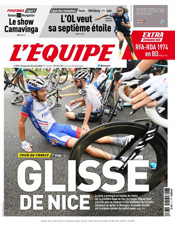 L’equipe du Dimanche 30 Août 2020