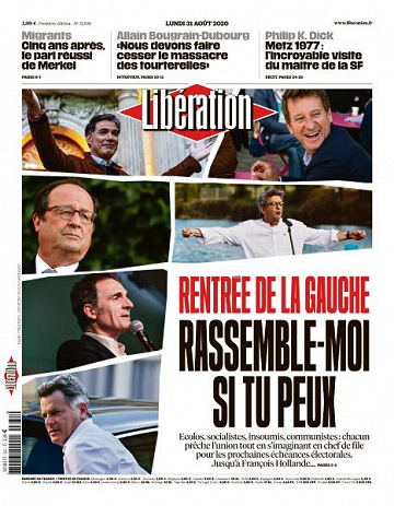 Libération du Lundi 31 Août 2020