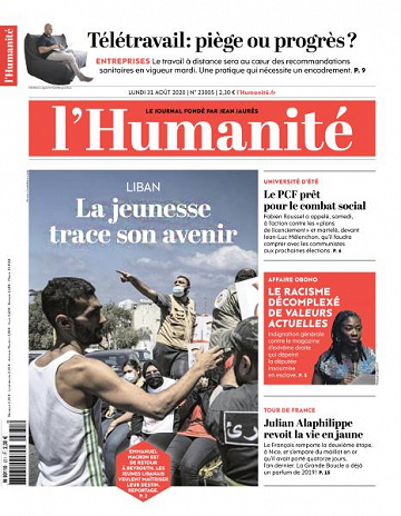 L’Humanite - 31 Août 2020