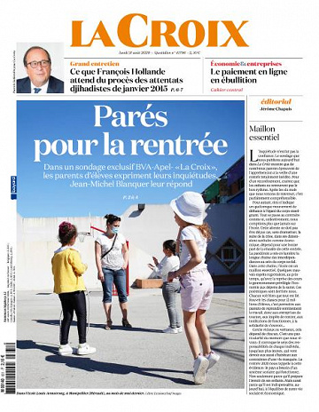 La Croix - 31 Août 2020
