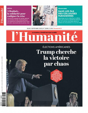 L’Humanite - 3 Septembre 2020