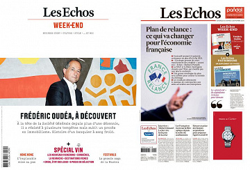 Pack Les Echos + Les Echos Week-end - Vendredi 4 Septembre 2020