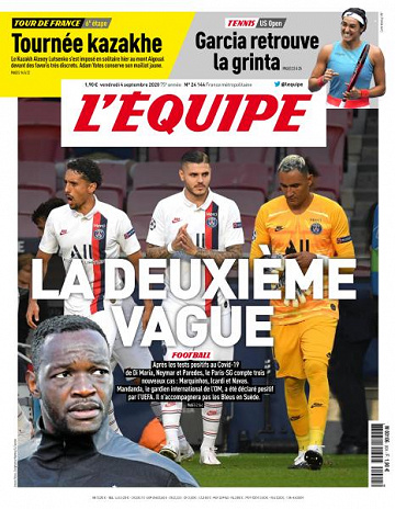 L’equipe du Vendredi 4 Septembre 2020