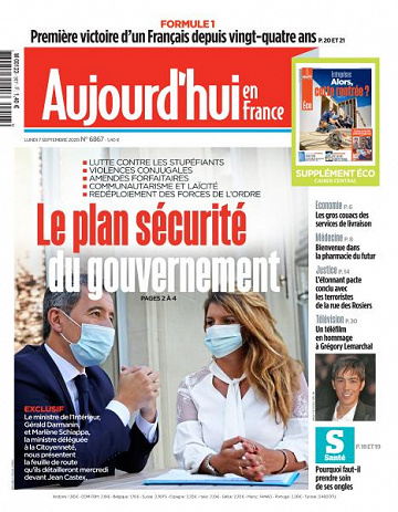 Aujourd’hui en France - 7 Septembre 2020
