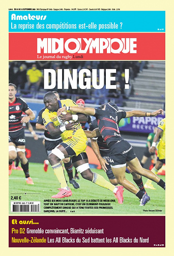 Midi olympique rouge du lundi 07 septembre 2020