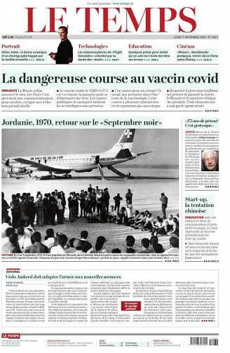 Le Temps - 7 Septembre 2020