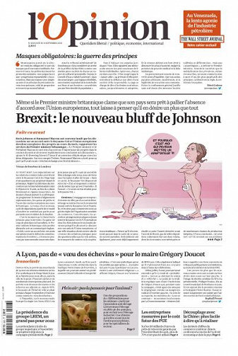 L’Opinion - 8 Septembre 2020
