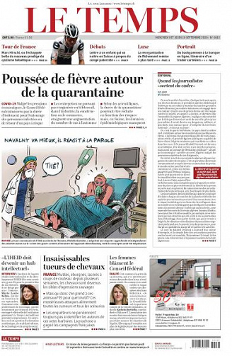 Le Temps - 9 Septembre 2020