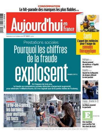 Aujourd’hui en France - 9 Septembre 2020