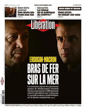 Libération du Jeudi 10 Septembre 2020