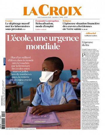 La Croix - 14 Septembre 2020