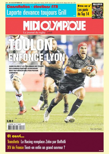 Midi Olympique Rouge - 14 Septembre 2020