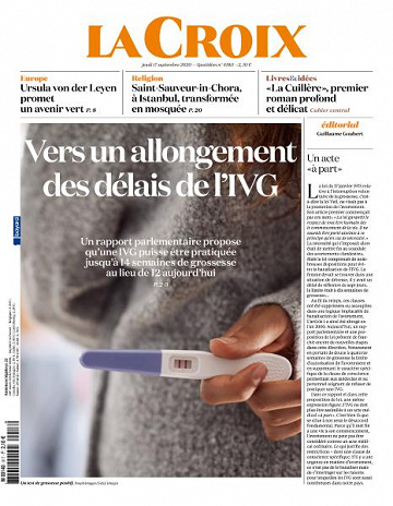 La Croix - 17 Septembre 2020