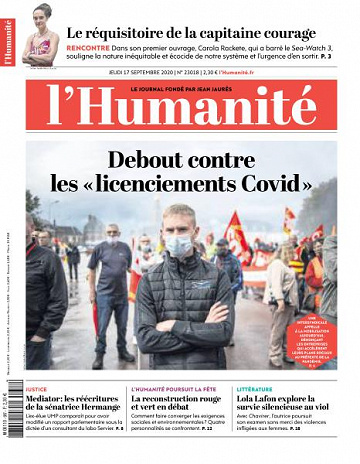 L’Humanite - 17 Septembre 2020